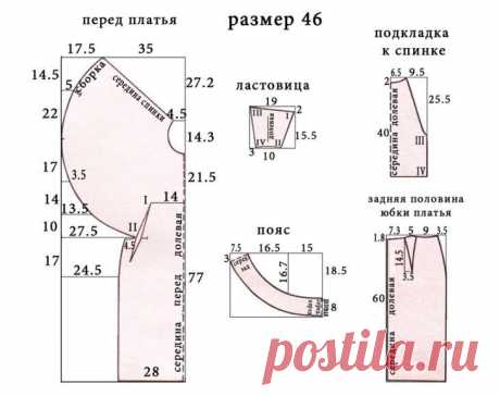 Платье с рукавом-пелериной / Выкройки ретро / ВТОРАЯ УЛИЦА
