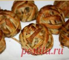 Вкусные мясные клубочки в тесте.