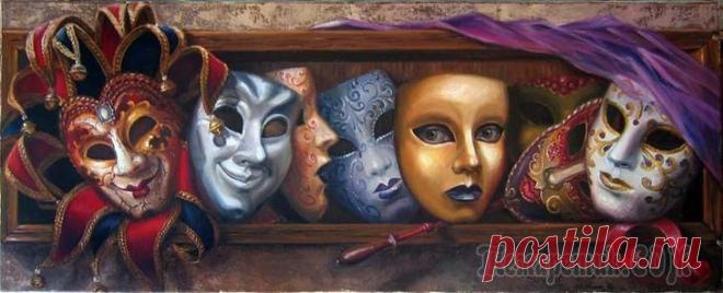 Под маской обаянья (Стих) Ну, что тебе судьба по жизни нагадала?Чего же ты ждала от запертых небес?Ты так хотела быть актрисой, но сначалаДолжна понять, что нет придуманных чудес.И все умеешь ты. Под маской обаяньяСкрывая нерв...