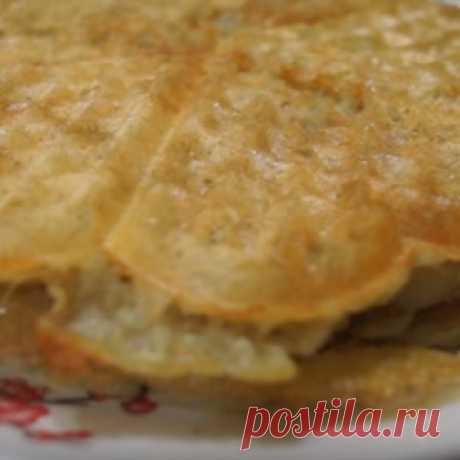 Картофельные драники в вафельнице. Быстро и забавно!
