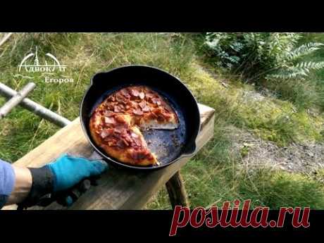 Земляная печь и походная пицца DIY primitive  oven