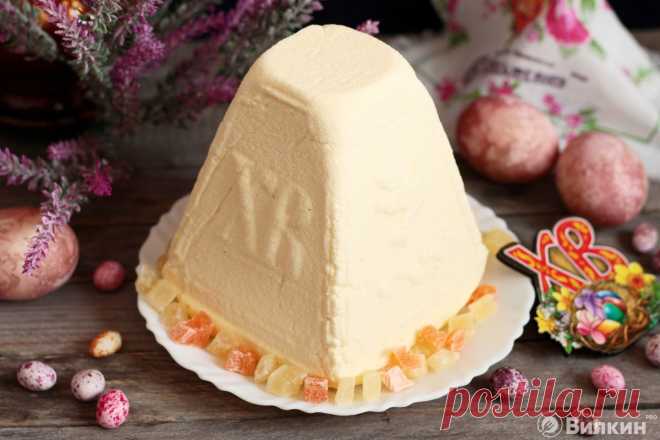 Заварная пасха из молока.