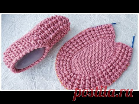 Шикарные и простые СЛЕДКИ спицами ЗА 2 ЧАСА. МАСТЕР КЛАСС.