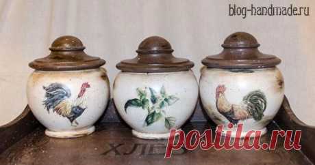 Растушевка акриловыми красками в декупаже - подрисовка картинки