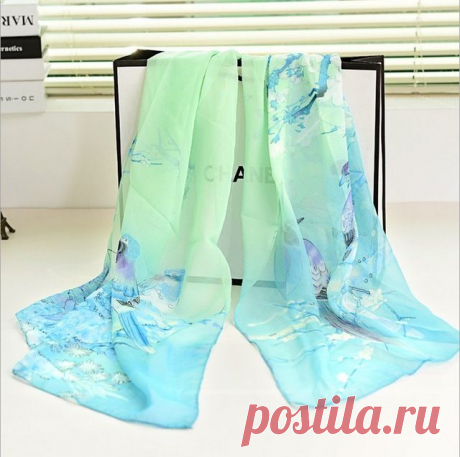 Aliexpress.com : Buy Chiffon silk scarf 2015 scarf female summer autumn all match scarf long design air conditioning cape silk scarves shawl from Reliable scarf t-shirt suppliers on The perfect pair | Alibaba Group