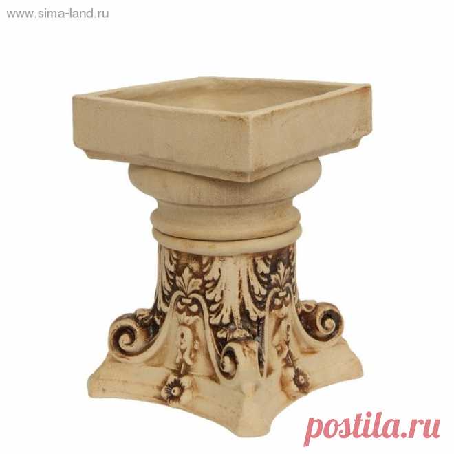 Садовая фигура ''Колонна композитная'' малая шамот (1123940) - Купить по цене от 1992,70 руб. | Интернет магазин SIMA-LAND.RU