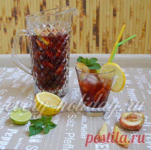 Домашняя сангрия – напиток очень легкомысленный