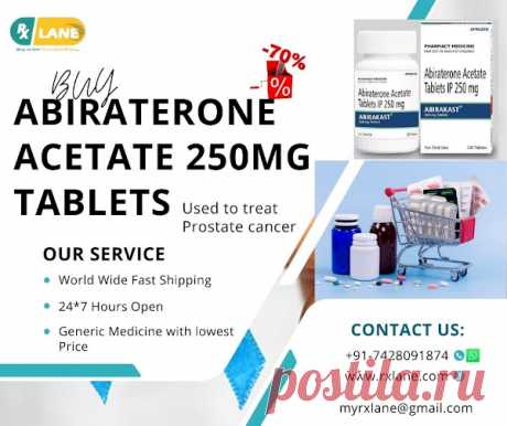 Buy Generic Abiraterone Acetate 250mg Philippines USA UK