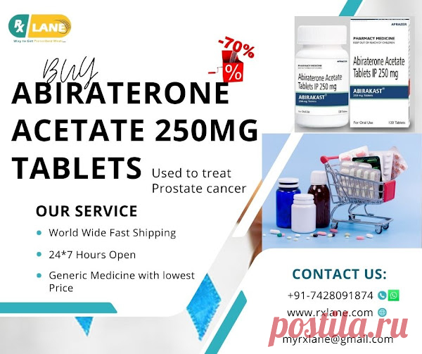 Buy Generic Abiraterone Acetate 250mg Philippines USA UK