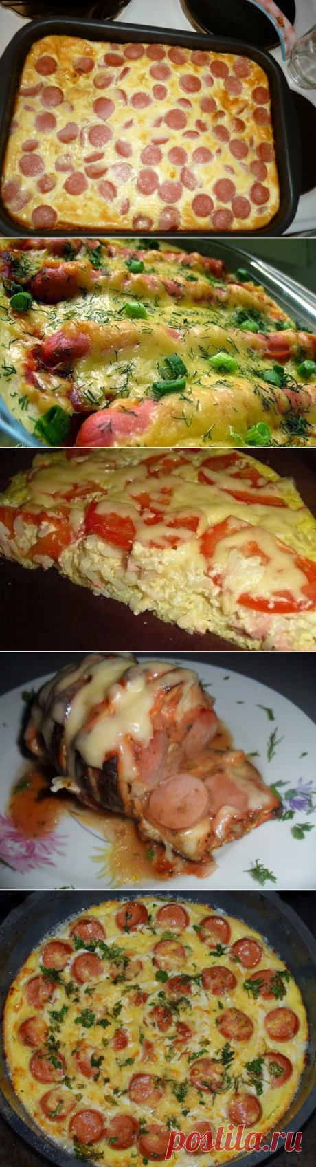 ТОП- 7 БЛЮД С СОСИСКАМИ 🍴