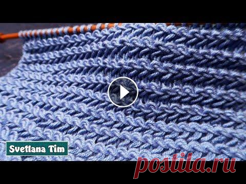 УЗОР СПИЦАМИ Горизонтальные Полоски. Вязать очень просто / Светлана Тим УЗОР СПИЦАМИ Горизонтальные Полоски. Вязать очень просто и быстро / светлана тим вязание спицами knitting patterns МК 735. Мастер класс по вязанию на ...