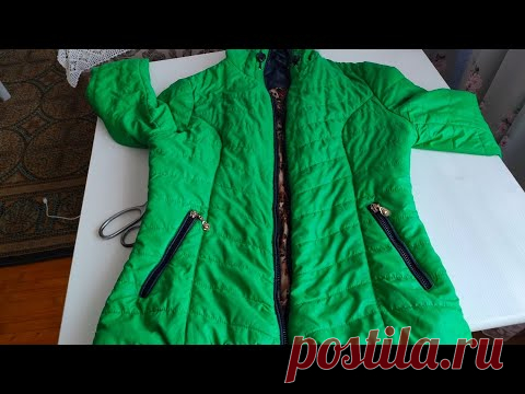Не спешите выкидывать старую куртку. Из нее можно сделать изящную сумку