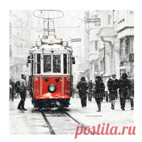 Tram photography Wall decor istanbul photography by gonulk