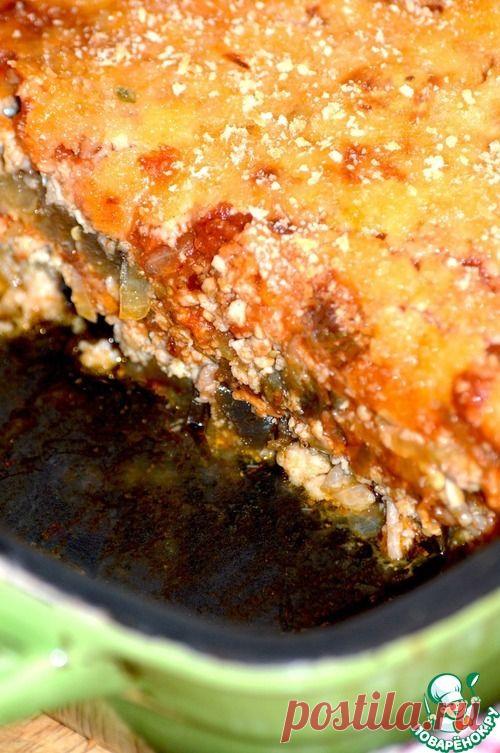 Гратен с баклажанами - кулинарный рецепт