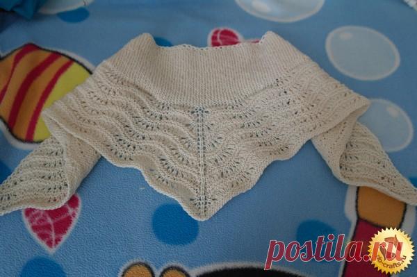 Бактус спицами, схема и вязание с описанием