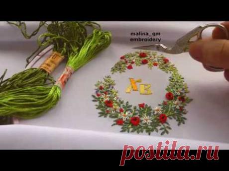 Embroidery :Flower Egg | Вышивка: Пасхальное Яйцо | Bordado: Huevo De Pascua