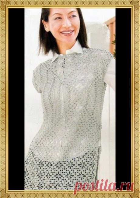 Давайте вязать жилеты и безрукавки. 10 моделей со схемами. | Марусино рукоделие | Яндекс Дзен