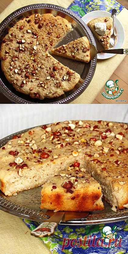 Влажный пирог с манкой и апельсином. Автор: dolphy