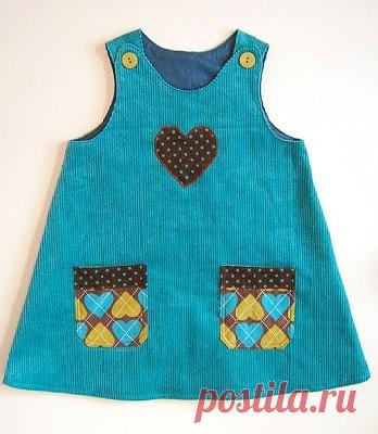 Выкройка детского сарафанчика (Шитье и крой) – Журнал Вдохновение Рукодельницы