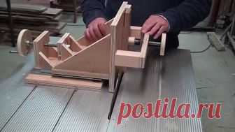 Шипорезное приспособление для циркулярки от канала From The Wood