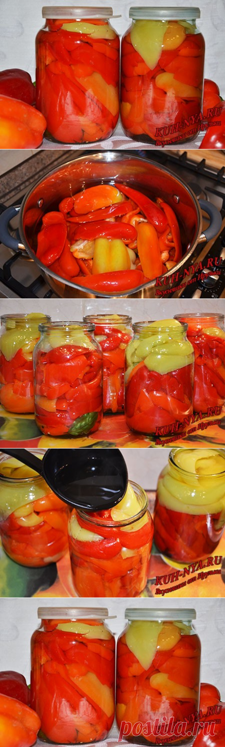 Маринованный сладкий перец на зиму - Простые рецепты Овкусе.ру