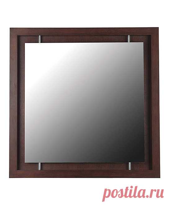 Kenroy Mahogany Wall Mirror | zulily