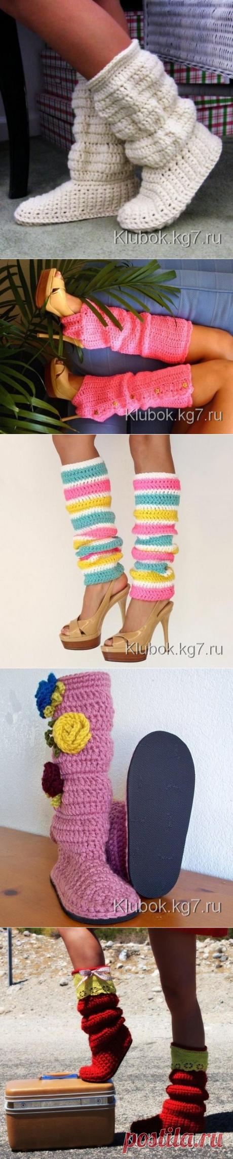 Стильные аксессуары для смелых длинноногих красоток Идеи для вязания крючком | Клубок
