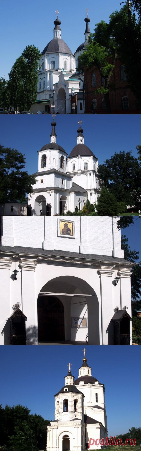 Церковь Донской иконы Божией Матери в станице Старочеркасское
Церковь Донской иконы Божией Матери в станице Старочеркасское - неотъемлемая часть атаманского Ефремовского подворья, включающего в себя и мужской православный монастырь, учреждённый в 1994 году на территории бывшего Ефремовского женского монастыря.
