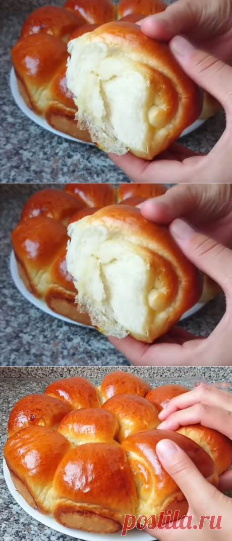 Японские булочки. Тесто, как пух! - сайт кулинарии