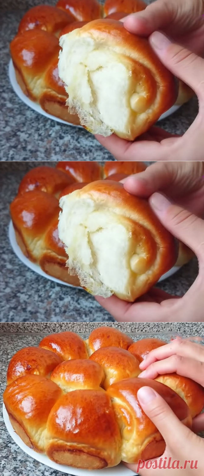 Японские булочки. Тесто, как пух! - сайт кулинарии