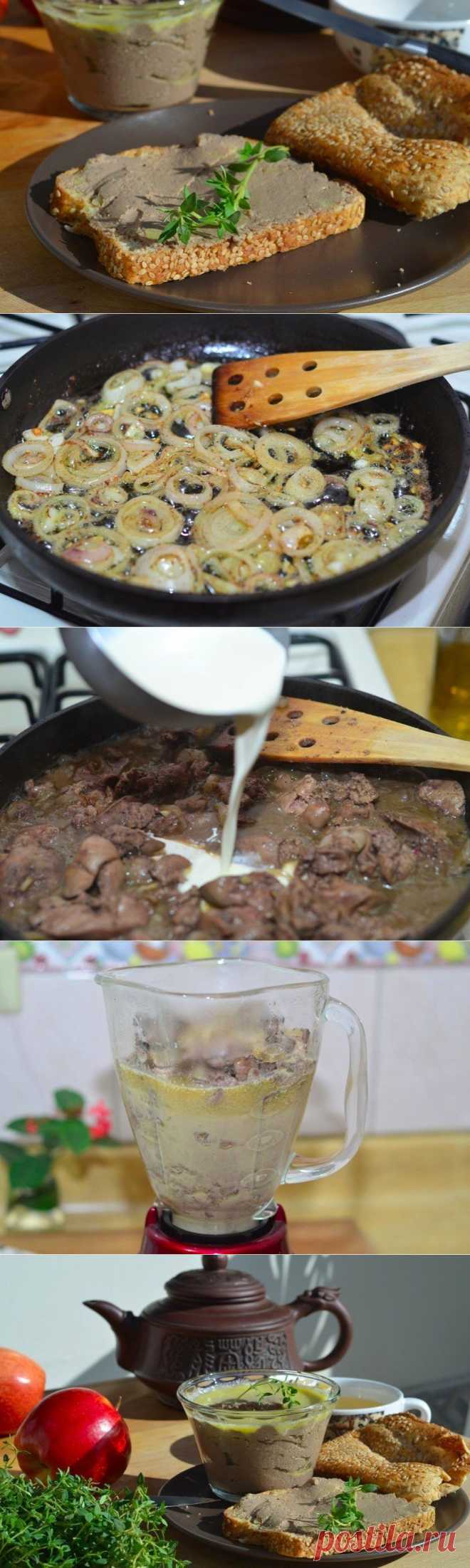 Как приготовить паштет из куриной печени - рецепт, ингридиенты и фотографии