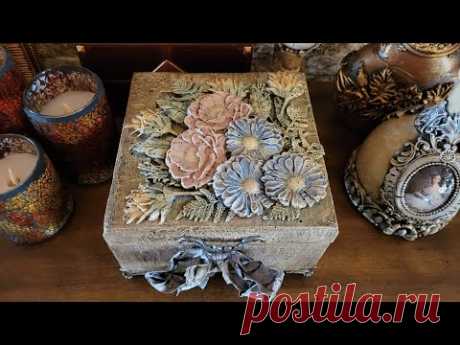 How I decorate "Spring" Jewelry Box