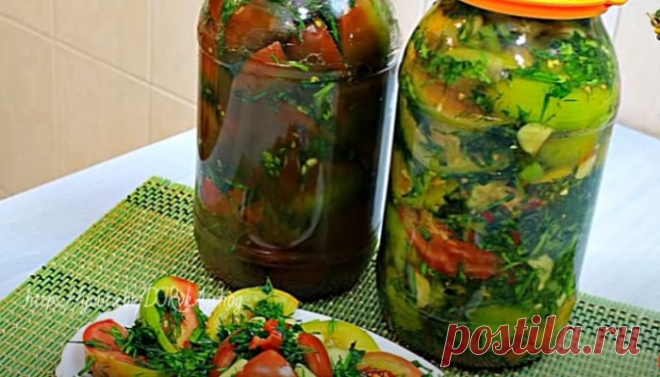Зеленые помидоры на зиму – самые простые и вкусные рецепты