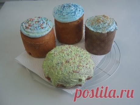 Пасхальный кулич на закваске - YouTube