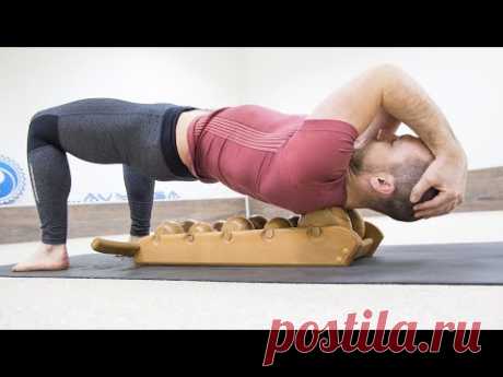 КАК УБРАТЬ БОЛЬ В СПИНЕ ⚫ ТРЕНАЖЁР ДРЕВМАСС ⭐ SLAVYOGA