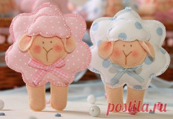 Милые игрушки из фетра / Удивительное искусство
