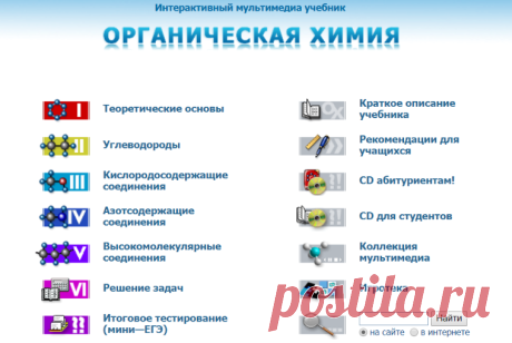 Органическая химия | Web-учебник для средней школы