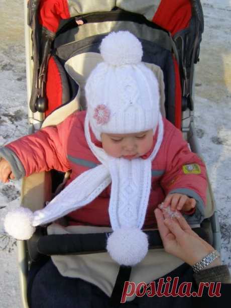 Gallery.ru / Фото #135 - Осень-зима для деток: шапочки, шлемы, береты, шарфы и т.д. - natasha3091