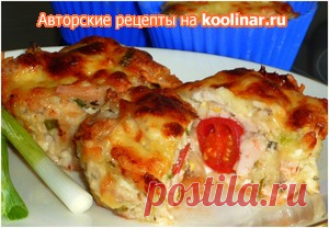Куриные маффины с сюрпризом рецепт с фотографиями