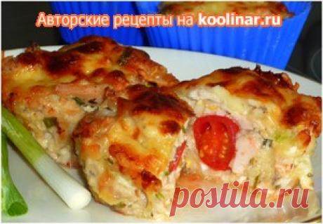 Куриные маффины с сюрпризом рецепт с фотографиями