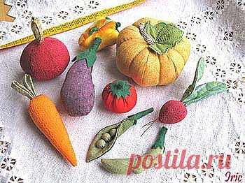 ОВОЩИ И ФРУКТЫ / Тильда. Мастер классы, выкройки. / PassionForum - мастер-классы по рукоделию