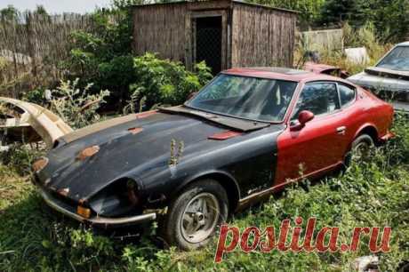 Перевоплощение ржавого Datsun S30 . Тут забавно !!!