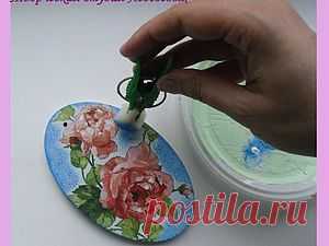 Удобная губка для работы в технике декупаж - Ярмарка Мастеров - ручная работа, handmade