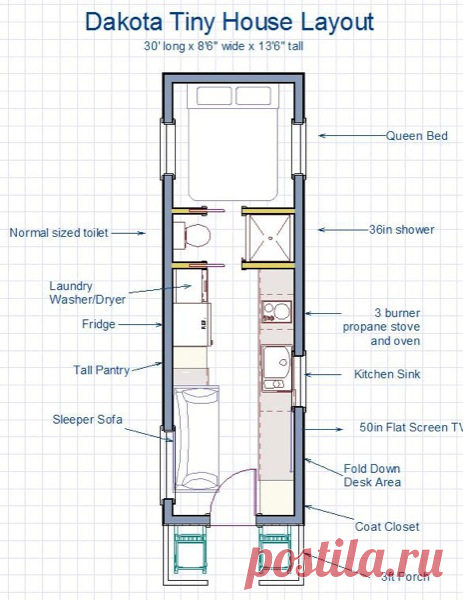 255 Sq. Ft. Dakota Tiny House: Built like a House, Works like an RV