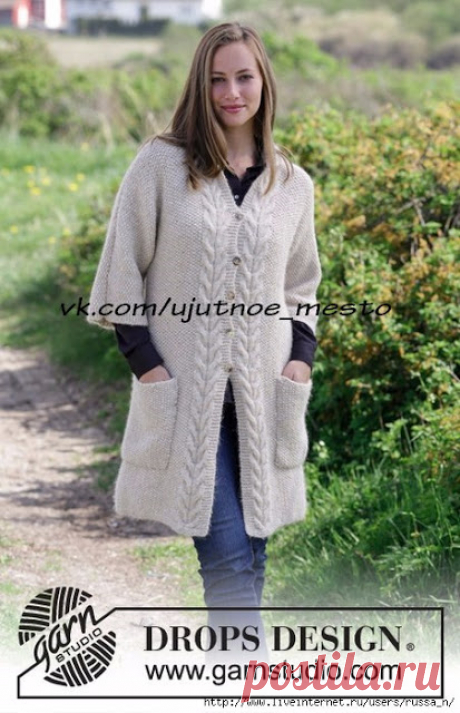 Комфортные модели: жакет и туника от DROPS Design (6 размеров) 
Elegant Comfort - жакет и туника от DROPS Design




 Размеры S - M - L - XL - XXL - XXXL 


МатериалыПряжа DROPS AIR (70% альпака, 23% полиамид, 7% шерсть, 50 г/150 м) 10-11-12-13-14-16 мотков цвета…