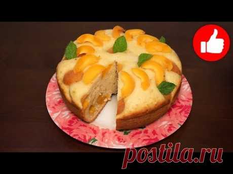 ВКУСНЕЙШИЙ ПИРОГ С АБРИКОСАМИ К ЧАЮ В МУЛЬТИВАРКЕ, ПРОСТОЙ РЕЦЕПТ ПИРОГА #РЕЦЕПТЫ ДЛЯ МУЛЬТИВАРКИ