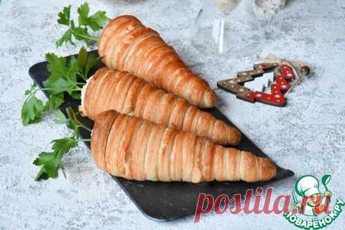 Новогодние морковки с салатом – кулинарный рецепт