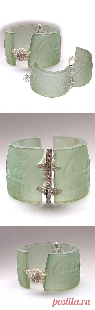Браслет из бутылки Coca Cola / Ювелирные украшения / Модный сайт о стильной переделке одежды и интерьера