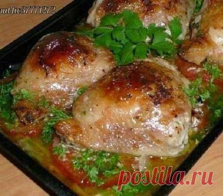 Курица на овощах - МирТесен