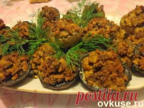 Фаршированные грибы - Простые рецепты Овкусе.ру